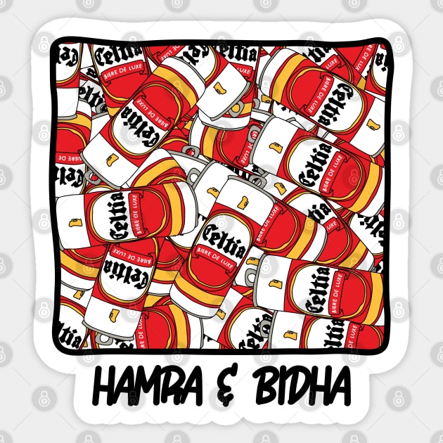 hamra w bidha Sticker by abstractsmile